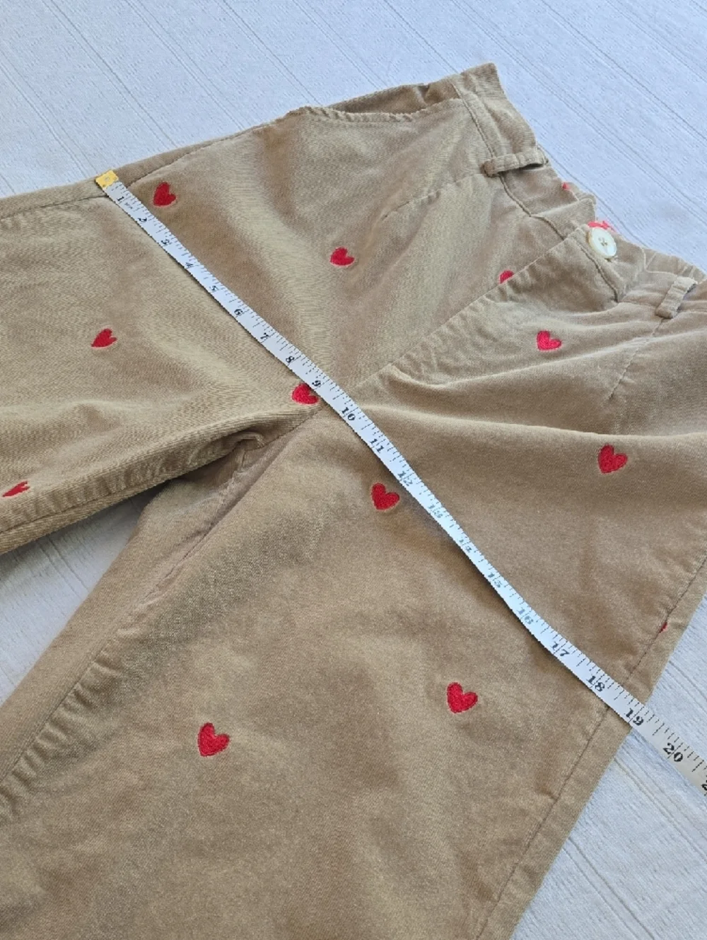 Cider "Uncontrollably In Love" Corduroy Pants Womens Medium (See Measurements) - Picture 10 of 15